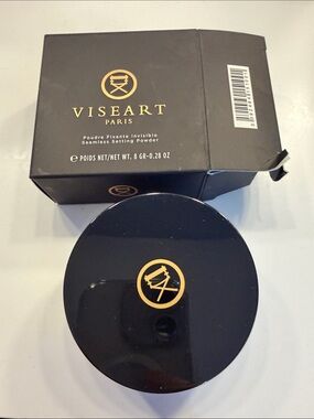 Viseart Black & Gold Compact Setting Powder